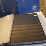 5 Einsteckbücher mit je 32 Seiten in blau