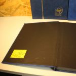 5 Einsteckbücher mit je 32 Seiten in blau