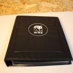3 WWF Alben schwarz mit Hüllen + Schuber