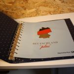 5 Dt. Post / Leuchtturm Ringbinder mit Schuber blau Deutschland Plus 13 Ring