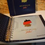 2 Dt. Post / Leuchtturm Ringbinder mit Schuber blau Deutschland Plus 13 Ring