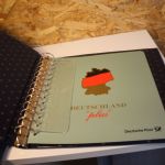2 Dt. Post / Leuchtturm Ringbinder mit Schuber blau Deutschland Plus 13 Ring