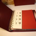 4 Lindner ETB Alben mit Schuber in rot