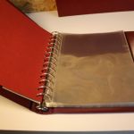 4 Lindner ETB Alben mit Schuber in rot