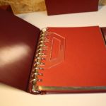 4 Lindner ETB Alben mit Schuber in rot