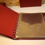 4 Lindner ETB Alben mit Schuber in rot