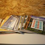 100 Numisblätter ohne Münzen
