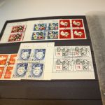 Bund 30 verschiedene Viererblöcke gestempelt aus 1964