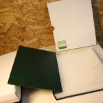 4 Kobra ETB Alben mit Hüllen in grün