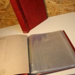 4 Kobra ETB Alben mit Hüllen in rot