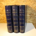 3 Dt. Post / Leuchtturm Ringbinder mit Schuber blau Deutschland Plus 13 Ring