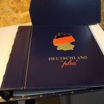 3 Dt. Post / Leuchtturm Ringbinder mit Schuber blau Deutschland Plus 13 Ring