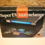 UV Lampe schwarz