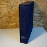 Samt Binder + Schuber blau inkl. 25 2er Hüllen