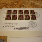 Vatikan 5 gelaufene Belege mit Kleinbogen