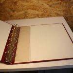 3 Borek Ringbinder rot mit Aufdruck