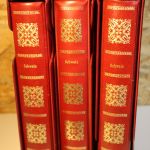 3 Borek Ringbinder rot inkl. Schuber mit Aufdruck Schweiz
