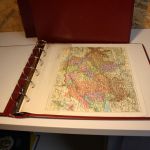 3 Borek Ringbinder rot inkl. Schuber mit Aufdruck Schweiz