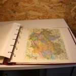 3 Borek Ringbinder rot inkl. Schuber mit Aufdruck Schweiz