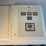 100 Lindner T Blätter versch. Streifen mit gemischten Aufdrucken