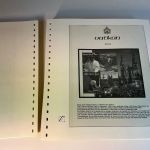 100 Lindner T Blätter versch. Streifen mit gemischten Aufdrucken