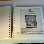 100 Lindner T Blätter versch. Streifen mit gemischten Aufdrucken