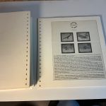 100 Lindner T Blätter versch. Streifen mit gemischten Aufdrucken