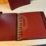 5 Lindner ETB Alben rot mit Hüllen