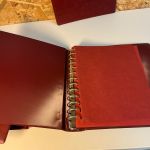 5 Lindner ETB Alben rot mit Hüllen