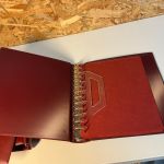 5 Lindner ETB Alben rot mit Hüllen