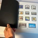 100 Lindner T Blätter versch. Streifen mit gemischten Aufdrucken