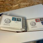 DDR FDC 1981-1986 in 2 Alben