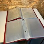 2 Kobra ETB Alben in rot mit Hüllen in weiß