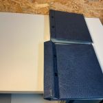 2 Kobra ETB Alben in blau mit Hüllen in weiß