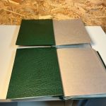 2 Kobra ETB Alben in grün mit Hüllen in weiß