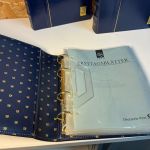 Dt. Post 5 ETB Alben mit Jahreszahlen am Rücken