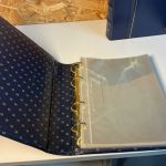 Dt. Post 5 ETB Alben mit Jahreszahlen am Rücken