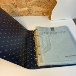 Dt. Post 5 ETB Alben mit Jahreszahlen am Rücken