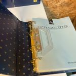 Dt. Post 5 ETB Alben mit Jahreszahlen am Rücken