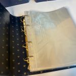 Dt. Post 5 ETB Alben mit Jahreszahlen am Rücken