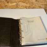 Dt. Post 5 ETB Alben mit Jahreszahlen am Rücken