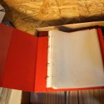 Karton mit Ersttagsblättern Bund inkl. 2 Alben + 5 Alben leer (mit Hüllen)