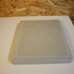 Safe Drei Ring Blätter grau sortiert 80 Stück