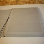 Safe Drei Ring Blätter grau sortiert 80 Stück