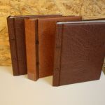 3 Kobra ETB Alben mit Hüllen in braun