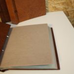 3 Kobra ETB Alben mit Hüllen in braun