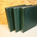 3 Kobra ETB Alben mit Hüllen in grün