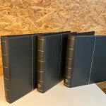 3 Leuchtturm Ringbinder in schwarz mit 13 Ring