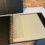 3 Leuchtturm Ringbinder in schwarz mit 13 Ring