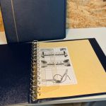 3 Safe Ringbinder blau 14 Ring